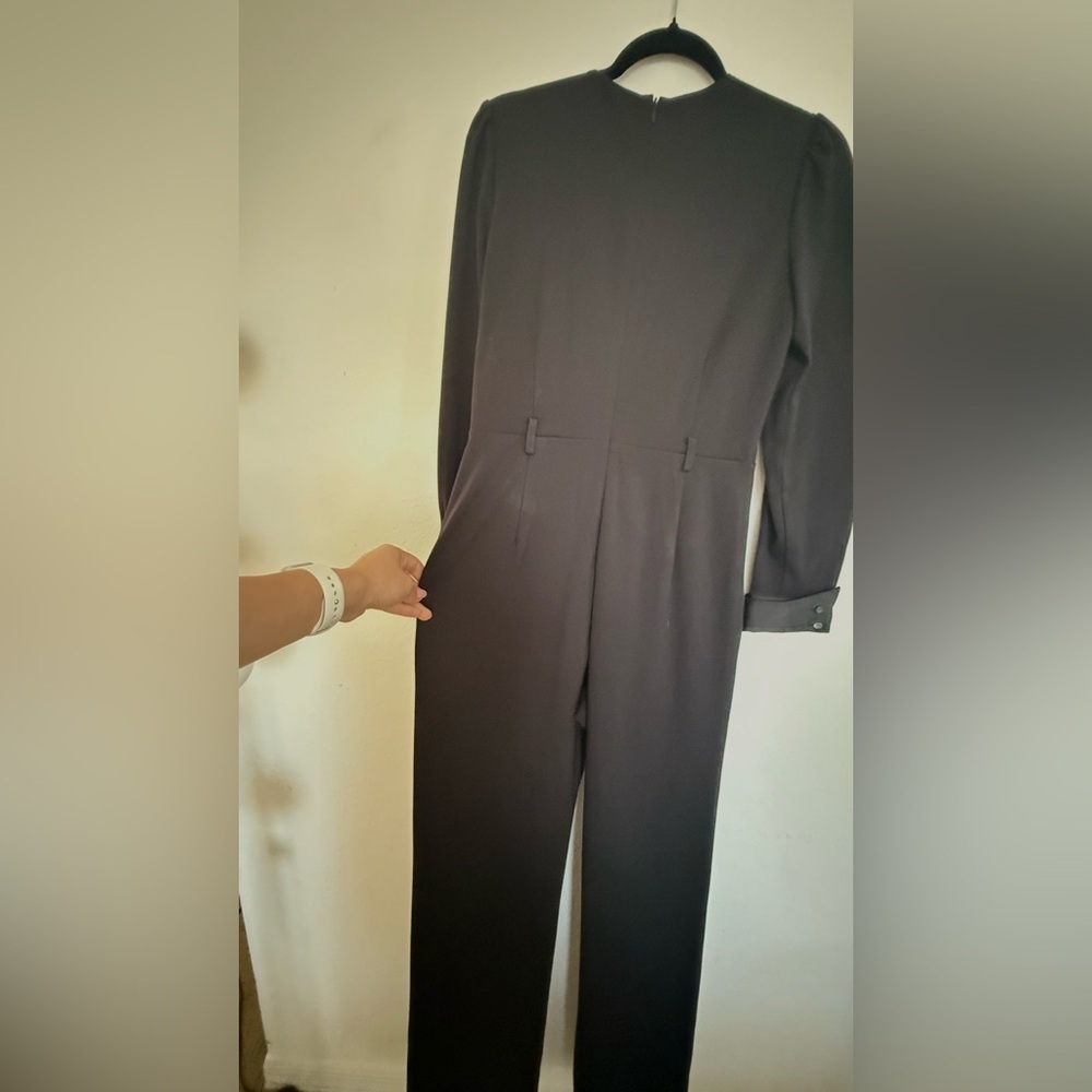 J. McLaughlin Classic Black Jumpsuit, Pockets, Back Zip- Size 4 - Picture 9 of 16